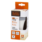 Lâmpada LED Bulbo Luz Branca 17W Black Decker Bivolt