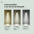 Lâmpada LED Bulbo Luz Branca 4,8W Lexman Bivolt