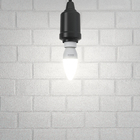 Lâmpada LED Vela Luz Branca 6W Luminatti Bivolt