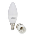 Lâmpada LED Vela Luz Branca 6W Luminatti Bivolt