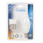 Lâmpada LED Vela Luz Branca 6W Luminatti Bivolt