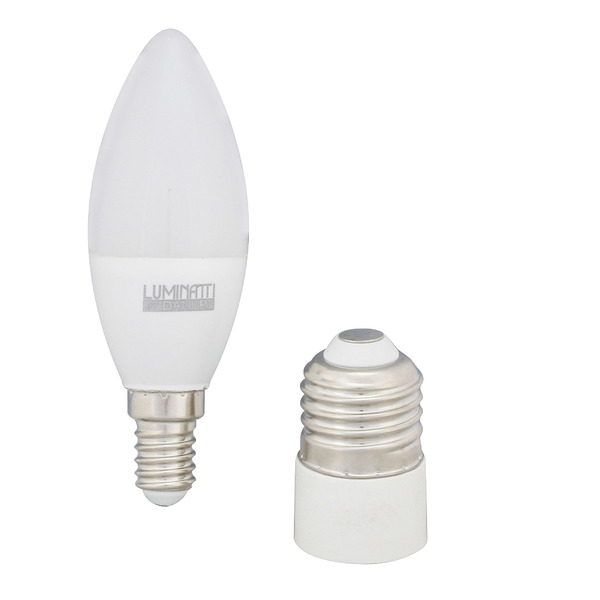 Lâmpada LED Vela Luz Branca 6W Luminatti Bivolt
