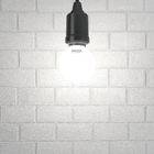 Lâmpada LED Mini Balão Luz Branca 8W Luminatti Bivolt