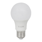 Lâmpada LED Bulbo Luz Branca A55 6W Bivolt 6500K Elgin