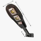 Lâmpada Led Luz Com Painel Solar Luminária Poste Externa