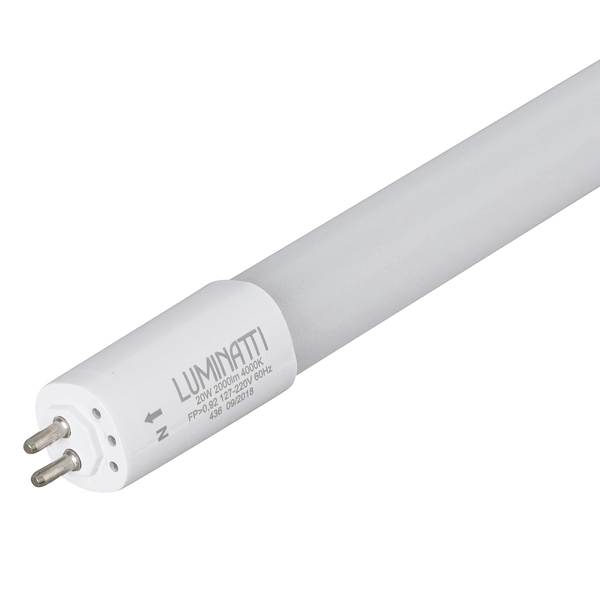 Lâmpada de LED G5 Tubular 20W 2000lm Luz Neutra Bivolt Luminatti