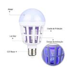 Lâmpada Led Mata Mosquito Uv