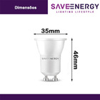 Lâmpada Led Mini Dic Mr11 4w 4000k 300lm 36º-saveenergy