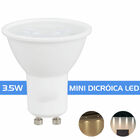 Lâmpada Led Mini Dicróica Gu10 Mr11 3 5w 210 Lúmens Bivolt Br
