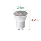 Lampada Led Minidicroica Dimerizável 4w 3000k Gu10 St2115