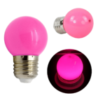 Lâmpada Led Modelo Bolinha Led 1w Decorativa Rosca E27 - Lara