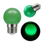 Lâmpada Led Modelo Bolinha Led 1w Decorativa Rosca E27 - Verd