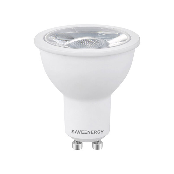 Lâmpada Led Mr16 Gu10 7w Save Energy 2700k Branco Quente