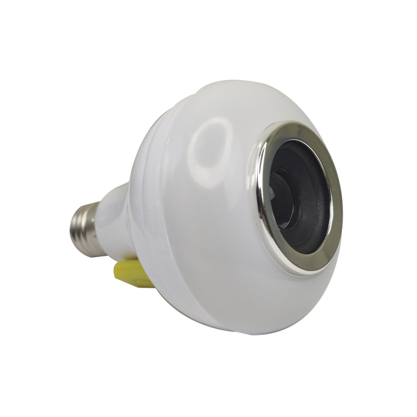 Lampada Led Musical Com Controle Remoto Bluetooth Usb Rgb Res