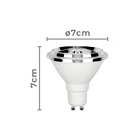 Lâmpada Led Nordecor Ar70 Dimerizável 4,8w Gu10 Alto Irc 95 2