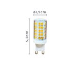 Lâmpada Led Nordecor Bipino Halopin 5w 2400k 220v G9 1173
