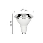 Lâmpada Led Nordecor Sof Ar70 4,8w Gu10 24° Alto Irc 95 Bivol