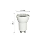 Lâmpada Led Nordecor Sof Mini Dicróica Mr11 4w Gu10 Alto Irc