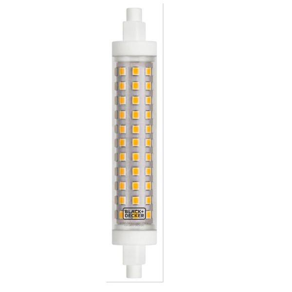 Lâmpada Led Palito R7s 10w 2700k Black+decker Com 10 Peças