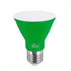 Lampada Led Par20 6w Luz Verde Bivolt E27 - Kian