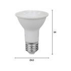 Lâmpada Led Par20 7w Ip 20 Econômica 3000k Bivolt E27 Avant