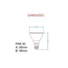 Lâmpada Led Par30 Branco Frio Avant