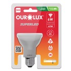 Lampada Led Par 20 6wx3000k Biv Ip65 Ourolux - 6400k