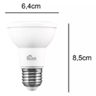 Lampada Led Par 20 7w Branco Quente 2700k E27 Bivolt