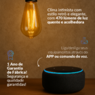 Lampada Led Pera Smart Inteligente St64 6w 1800k/2700k Luz Am