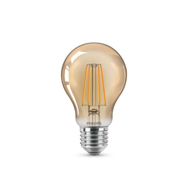 Lâmpada Led Philips Filamento 4w A60 Amarela 2500k Bv E27