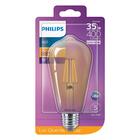 Lâmpada Led Philips Filamento 4w St64 Amarela 2500k Bv E27