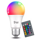 Lampada Led Rgb 16 Cores 9w Multicolorida Ajustavel Controle
