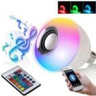 Lampada Led Rgb Musical Bluetooth