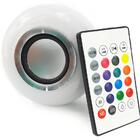 Lâmpada Led Rgb Musical Bluetooth 3w Controle Remoto