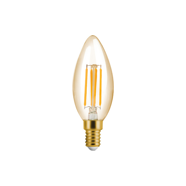 Lâmpada Led Save Energy Filamento Vela Vintage 4w E14 220v Se