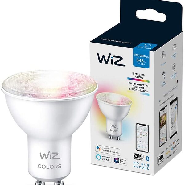 Lâmpada Led Smart Spot Philips Wiz Wifi 127v Branco