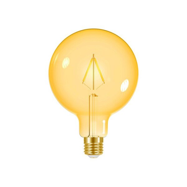 Lâmpada Led Taschibra Filamento Vintage G125 3w Bivolt E27