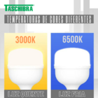 Lâmpada Led Taschibra Tkl 270 High Led 50w Bivolt E27 6500k L