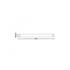 Lâmpada Led Tubular 20,5w 3000k T8 Taschibra 3000k Luz Amarela