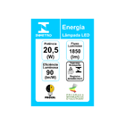Lâmpada Led Tubular 20,5w 3000k T8 Taschibra 3000k Luz Amarela