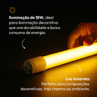 Lampada Led Tubular T8 Amarela Bivolt 18w Ip20 Alut By Avant