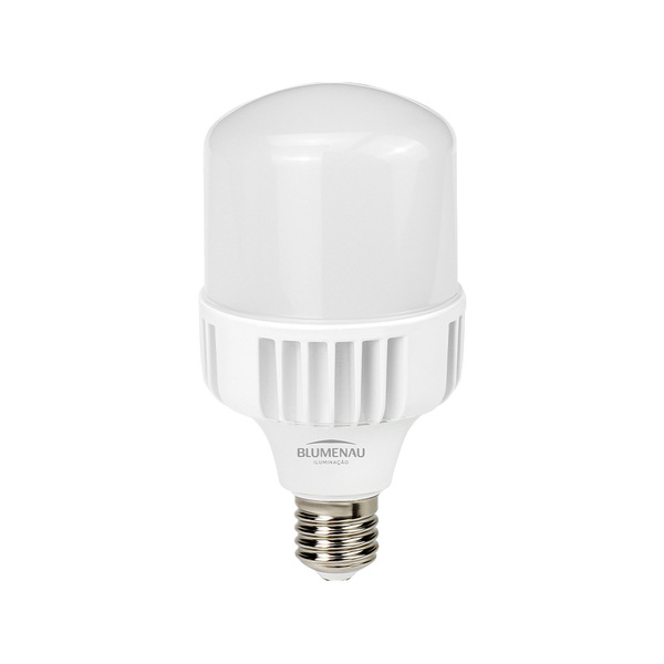 Lâmpada Led Ultra Blumenau T120 65w E27 Bivolt 6500k Luz Bran
