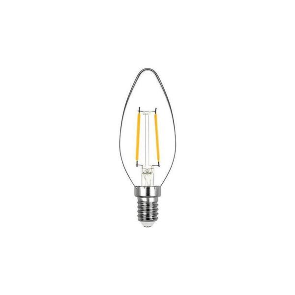 Lampada Led Vela Lisa Filamento E27 2,5w Quente Sth20300/27