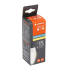 Lâmpada LEDC Vela Fosca Luz Amarela 3W E27 Ledvance Bivolt