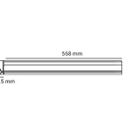 Lâmpada Linea T5 600mm Plug Cabo Conector - Branco Neutro