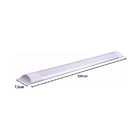 Lâmpada Luminária Tubular Led Sobrepor 40w 120cm Casa