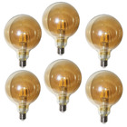 Lampada Multi Filamento Luz Led Kit 6 Uni Ballon 30w Decoraça