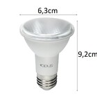 Lâmpada Par20 7w 4000k - Opus