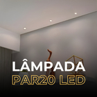 Lâmpada Par20 Led 7w 38° Branco Neutro 4000k Bivolt