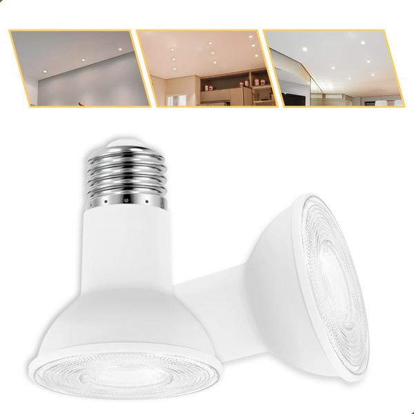 Lâmpada Par20 Led 7w 38° Branco Neutro 4000k Bivolt